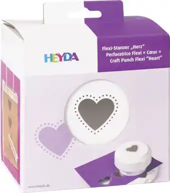 Pagro Diskont Heyda flexi-motivstanzer herz weiß Angebot
