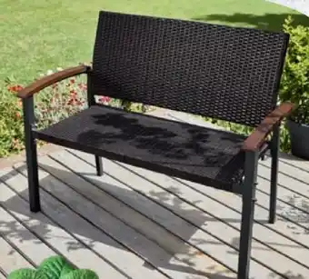 Lidl Geflecht-gartenbank Angebot