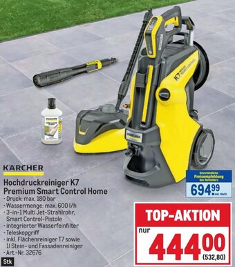 Metro KÄRCHER Hochdruckreiniger K7 Premium Smart Control Home Angebot