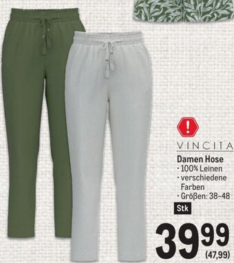 Metro VINCITA Damen Hose - Größen: 38-48 Stk Angebot