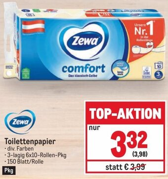 Metro Toilettenpapier Angebot