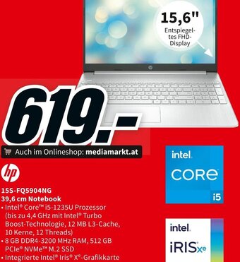 Media Markt hp 15S-FQ5904NG 39,6 cm Notebook Angebot