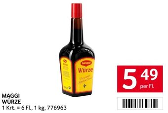 Transgourmet MAGGI WÜRZE per Fl. Angebot