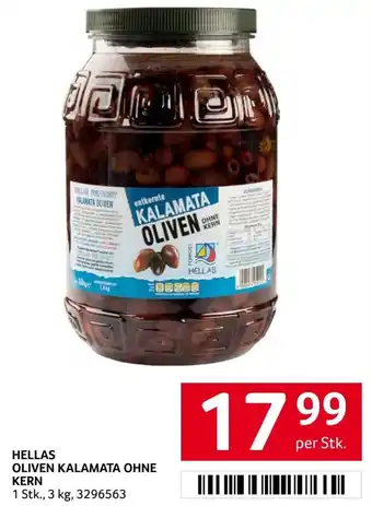 Transgourmet HELLAS OLIVEN KALAMATA OHNE KERN per Stk. Angebot