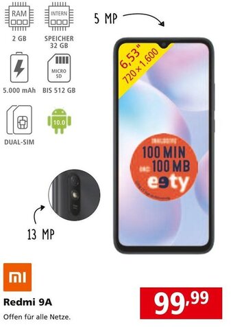 Pagro Diskont Redmi 9A Angebot
