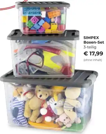 Interspar SIMPEX Boxen-Set 3-teilig € Angebot