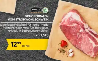 Billa SCHOPFBRATEN STROHWOHLSCHWEIN ca. 2,5 kg Angebot