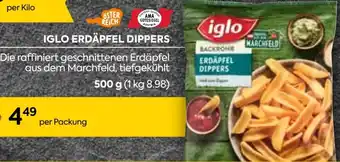 Billa IGLO ERDÄPFEL DIPPERS 500g Angebot