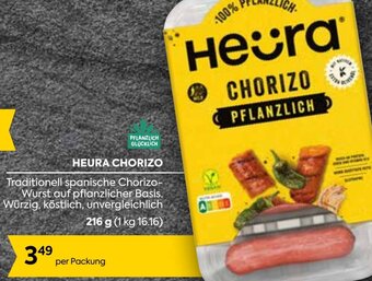 Billa HEURA CHORIZO 216 g Angebot