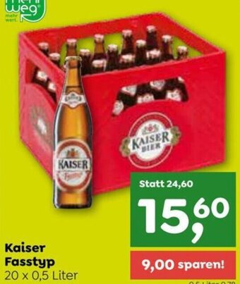 ADEG Kaiser Fasstyp 20 x 0,5 Liter Angebot