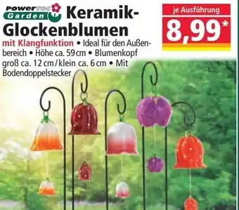 Norma PowerTOC Garden Keramik- Glockenblumen Angebot