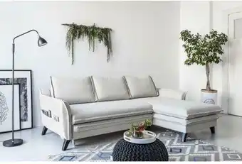 Möbelix Ecksofa mit schlaffunktion charming charlie kissen beige Angebot