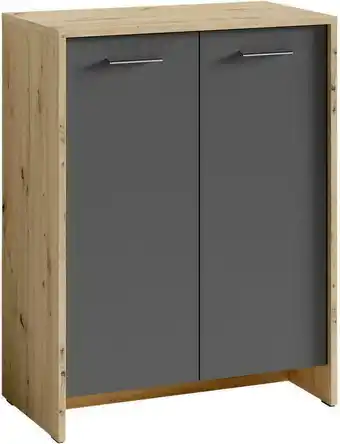 Möbelix Schuhschrank benno anthrazit/eiche dekor b: 63 cm Angebot