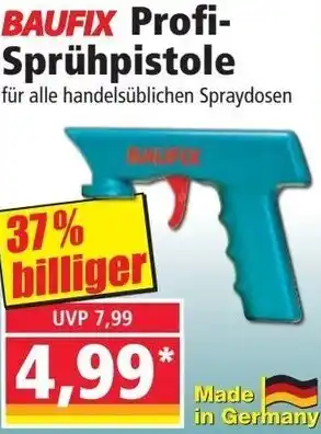 Norma BAUFIX Profi-Sprühpistole für alle handelsüblichen Spraydosen Angebot