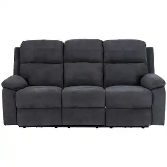XXXLutz Dreisitzer-sofa in chenille dunkelgrau Angebot