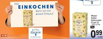 Metro Wiener Zucker Gelierzucker 2:1 od. 3:1 -500-g-Pkg Angebot