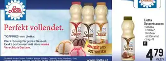 Metro Liotta Dessertsaucen • Schoko, Erdbeer, Himbeer od. Caramel • 1-kg-FI Angebot