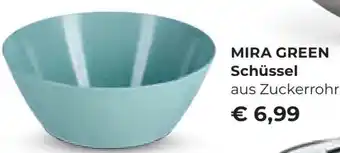 Interspar MIRA GREEN Schüssel aus Zuckerrohr Angebot
