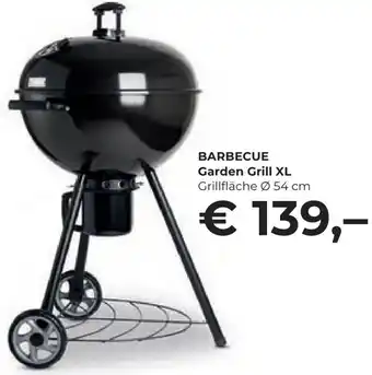 Interspar BARBECUE Garden Grill XL Grillfläche Ø 54 cm Angebot