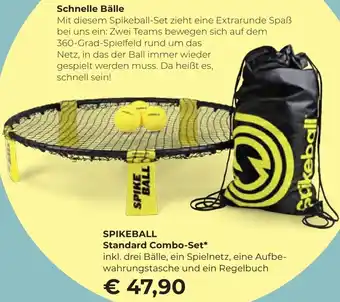 Interspar SPIKEBALL Standard Combo-Set* inkl. drei Bälle, ein Spielnetz, eine Aufbe-wahrungstasche und ein Regelbuch Angebot