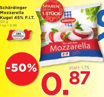 Unimarkt Schärdinger Mozzarella Kugel 45% F.İ.T. 125 g Angebot