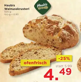 Unimarkt Haubis Walnusskrusterl 500g Angebot