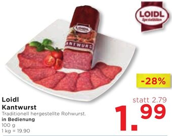 Unimarkt Loidl Kantwurst 100 g Angebot