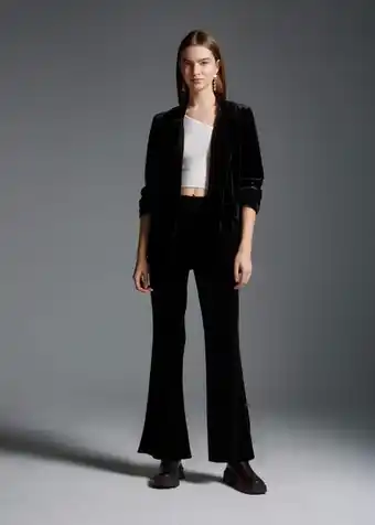 Mango Samtige hose Angebot
