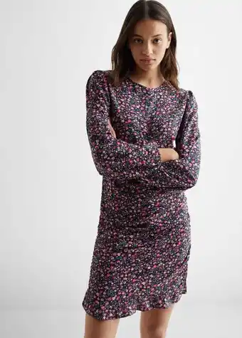 Mango Kleid mit blumendruck Angebot