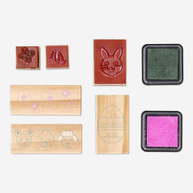 Flying Tiger Stempel. 6 stk Angebot
