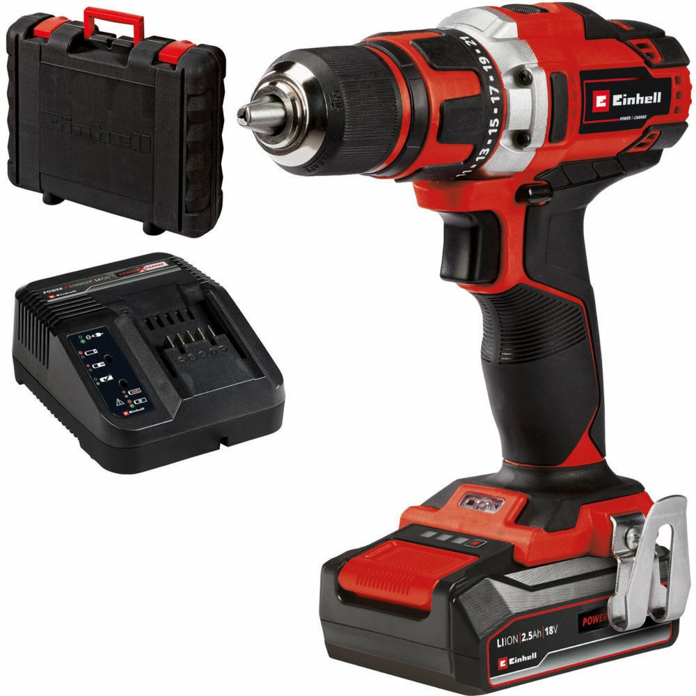 OBI Einhell 18 v akku-bohrschrauber power x-change te-cd 18/40-1 li Angebot