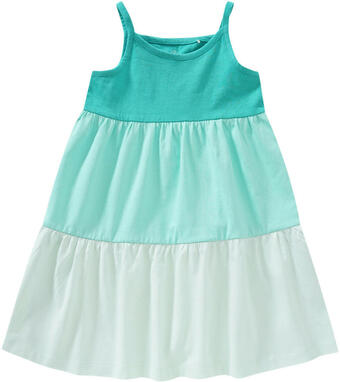 Ernsting's family Mädchen kleid mit blockstreifen Angebot