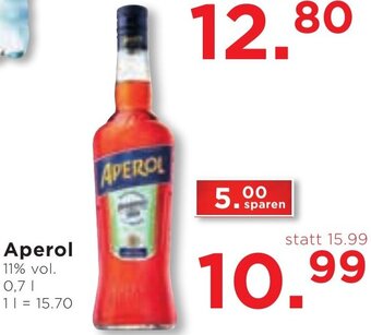 Unimarkt Aperol 11% vol. 0,7 L Angebot
