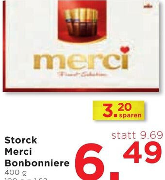 Unimarkt Storck Merci Bonbonniere 400 g Angebot