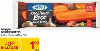 Billa Meggle Knoblauchbrot 250 g Packung (1 kg 7.96) Angebot