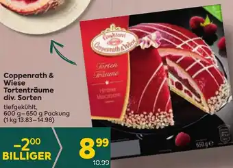 Billa Coppenrath & Wiese Tortenträume div. Sorten Angebot