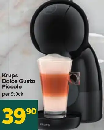 Billa Krups Dolce Gusto Piccolo per Stück Angebot