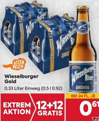 Billa Wieselburger Gold 0,33 Liter Einweg (0,51 0.92) Angebot