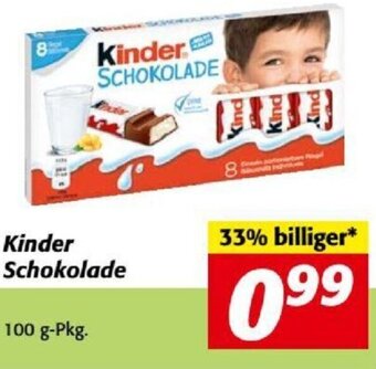 Nah&Frisch Kinder Schokolade 100 g-Pkg. Angebot