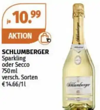 Müller SCHLUMBERGER Sparkling oder Secco 750ml Angebot