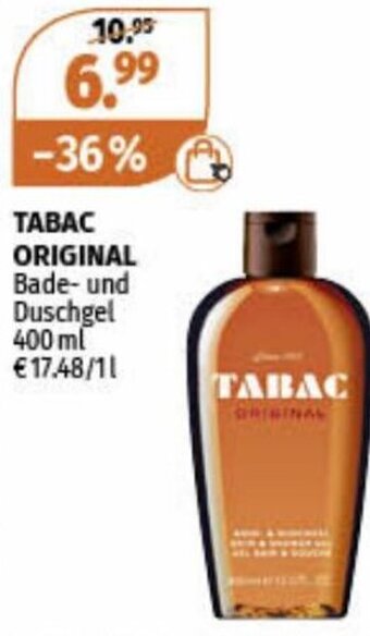 Müller TABAC ORIGINAL Bade- und Duschgel 400 ml Angebot