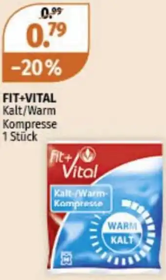 Müller FIT+VITAL Kalt/Warm Kompresse 1 Stück Angebot