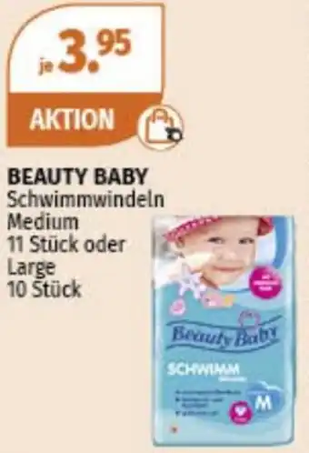 Müller BEAUTY BABY Schwimmwindeln Medium 11 S 10 Stück Angebot