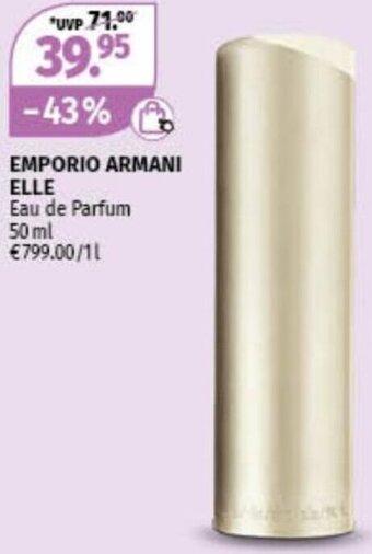 Müller EMPORIO ARMANI ELLE Eau de Parfum 50ml Angebot