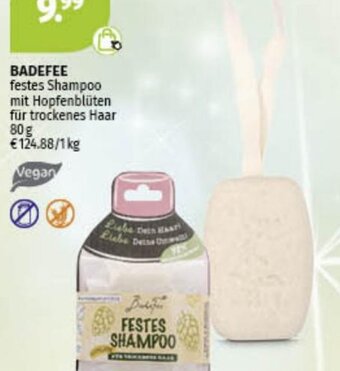 Müller BADEFEE festes Shampoo mit Hopfenblüten für trockenes Haar 80 g Angebot