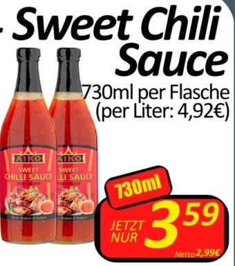 Wurstico Sweet Chili Sauce 730ml per Flasche Angebot