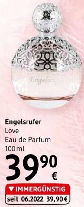 dm Engelsrufer Love Eau de Parfum 100 ml Angebot