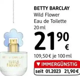 dm BETTY BARCLAY Wild Flower Eau de Toilette 20 ml Angebot
