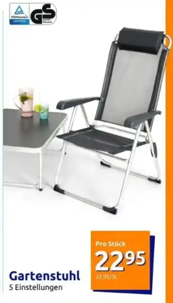 Action Gartenstuhl 5 Einstellungen Pro Stück Angebot