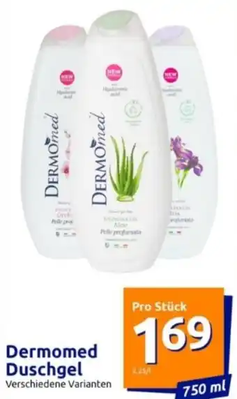 Action Dermomed Duschgel Verschiedene Varianten 750ml Angebot